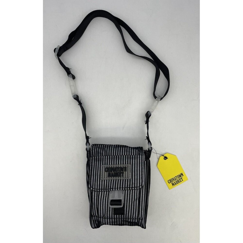 Chinatown Market Reflective Stripe Crossbody Mini Bag Cell Phone Accessory Pouch